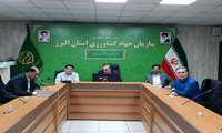 جلسه وبیناری قرارگاه امنیت غذایی به ریاست دکتربازدار رئیس سازمان جهادکشاورزی البرز ،معاونین ومدیران در محل سالن جلسات سازمان برگزارگردید یکشنبه مورخ ۱۴۰۳/۵/۲۸ 