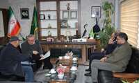 برپایی میز خدمت در سازمان جهاد کشاورزی استان البرز