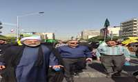 حضور رئیس سازمان جهاد کشاورزی استان البرز درمراسم تشییع پیکر فرماندهان و دانشمندان شهید درتهران