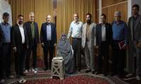 دیدار رئیس سازمان جهاد کشاورزی استان البرز با خانواده شهیدان رضایی