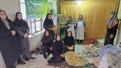 ایجاداولین واحد پخت نان سنتی و کامل با محوریت زنان روستایی در کرج 