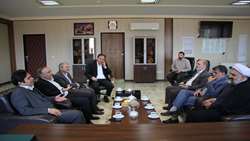 دیدار رئیس سازمان جهاد کشاورزی استان البرز با فرماندار شهرستان نظرآباد