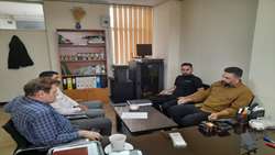 نشست بررسی تسهیلات مشاغل کشاورزی و خانگی در مدیریت جهاد کشاورزی شهرستان فردیس