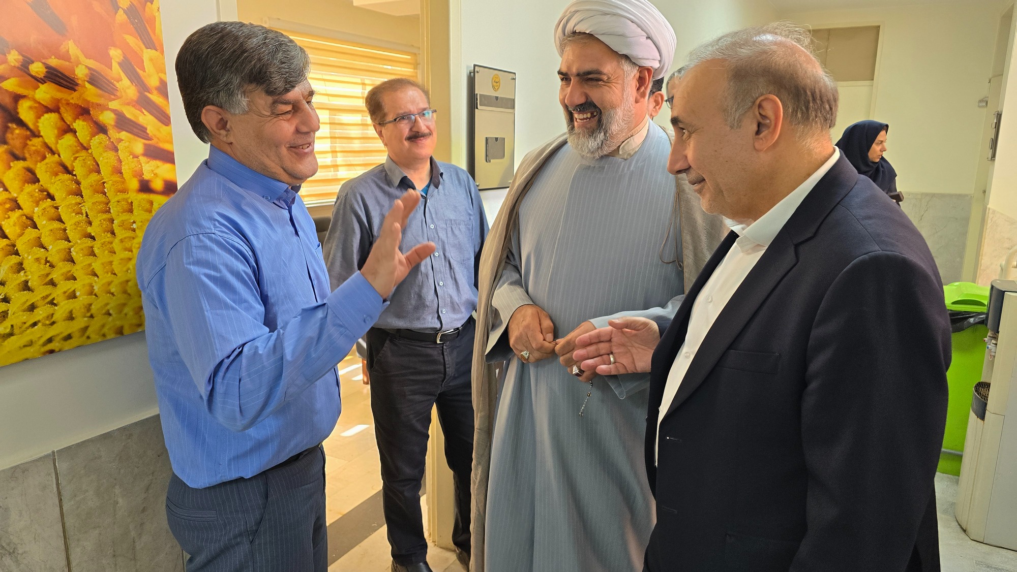 دیدار صمیمی رئیس سازمان جهاد کشاورزی استان البرز با همکاران به مناسبت هفته دولت